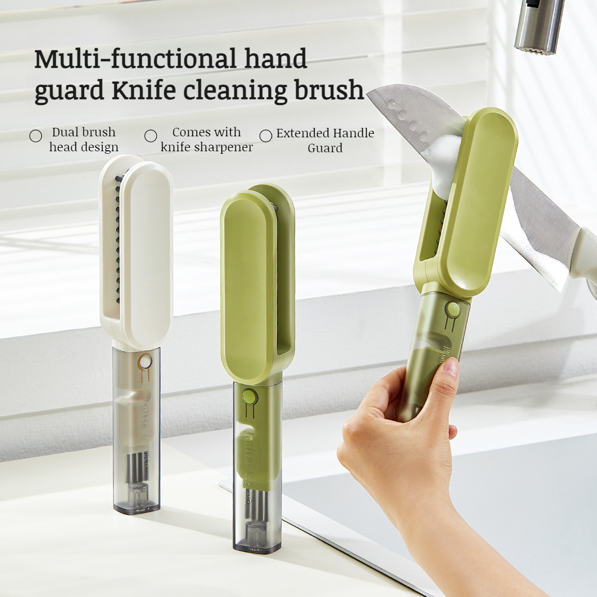 Multifunctional kitchen cleaning tool