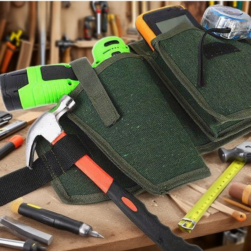 多功能工具包肩背攜帶效果