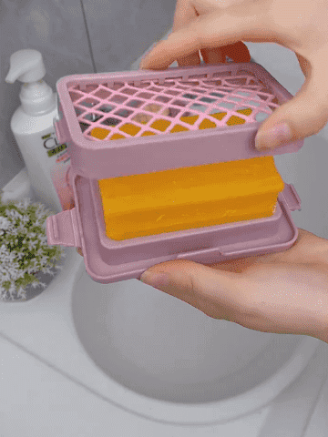 多功能瀝水免搓起泡肥皂收納盒