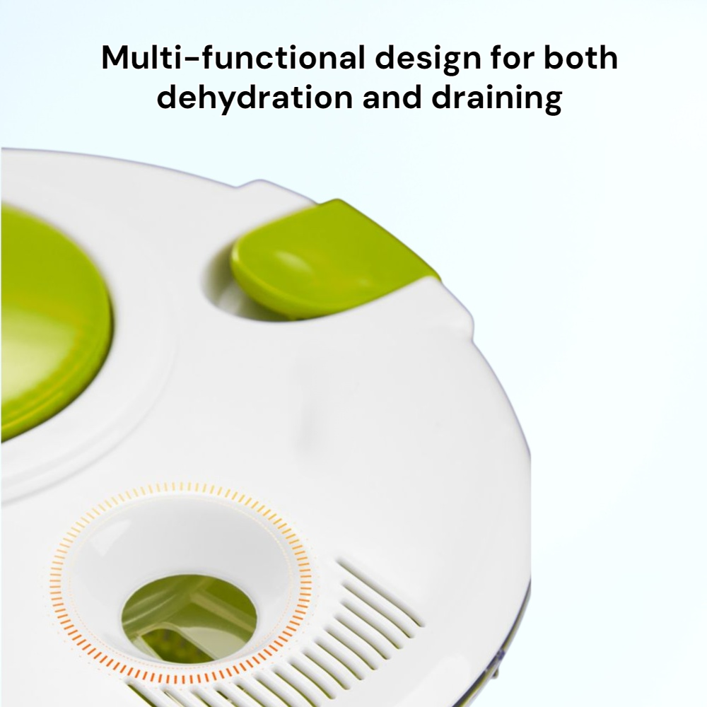 Vegetable dehydrator manual salad fruit and vegetable spin dryer multi-function drain basket