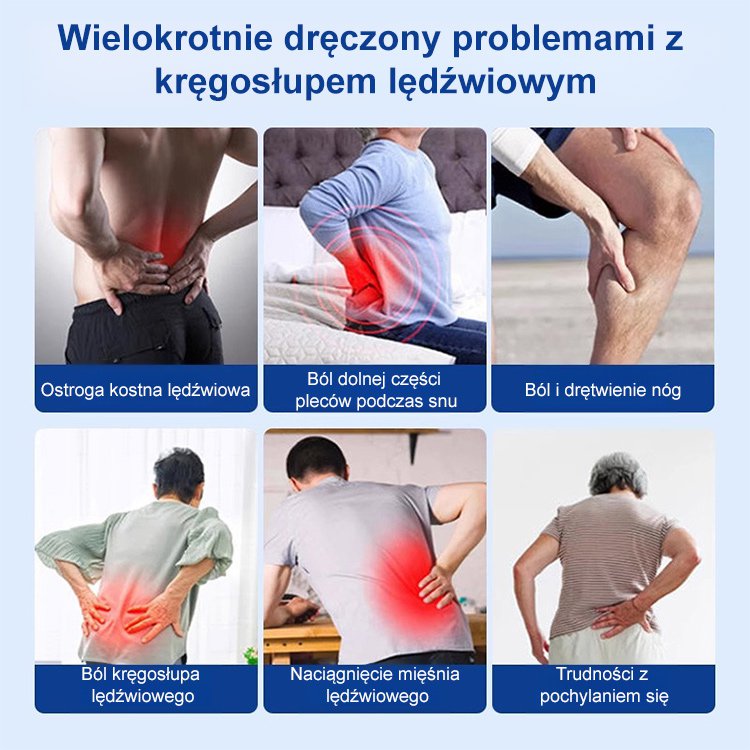 【Natychmiastowy efekt】Plaster do terapii stawów barkowych, lędźwiowych i nóg