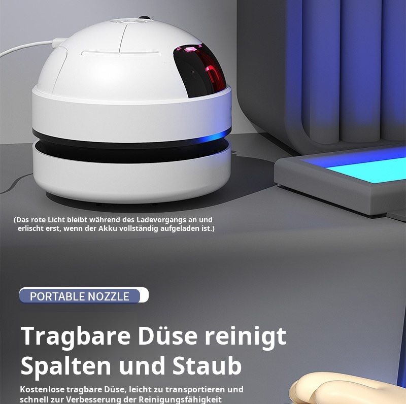 Leichter Mini Staubsauger für unterwegs