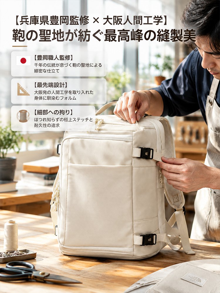 【SNSで話題沸騰】拡張型リュックサック