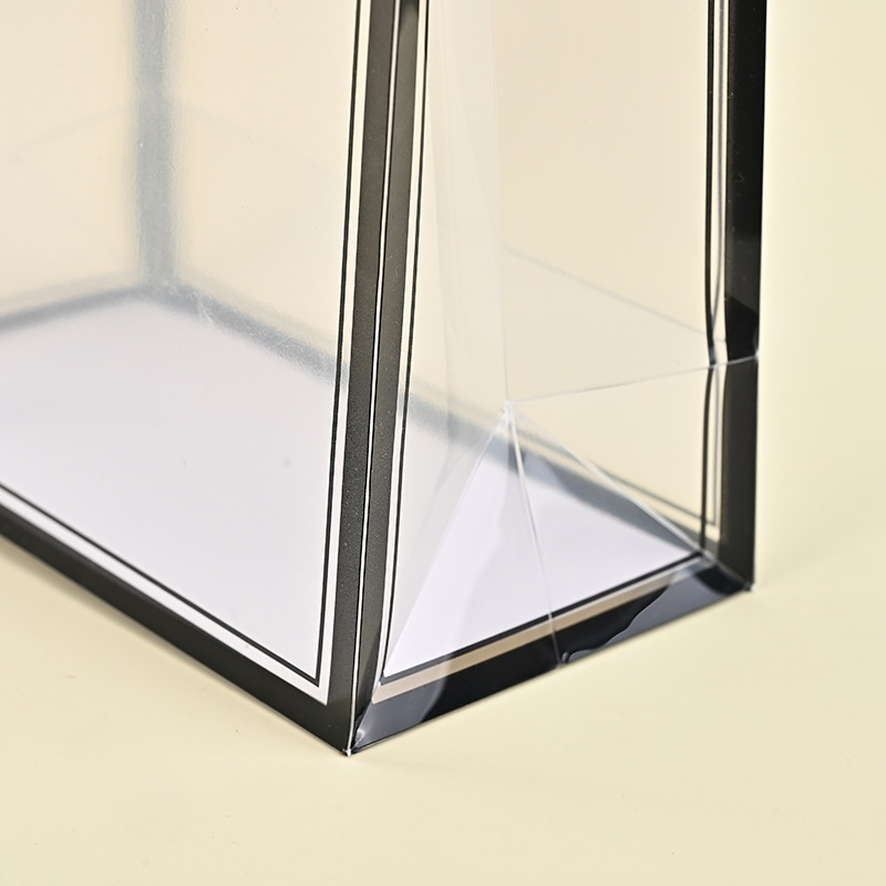 透明 pp 手提袋 PVC 禮品袋適合婚禮、新娘、聖誕節、生日派對、迎嬰派對