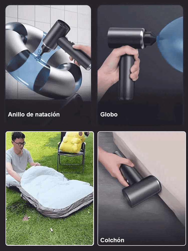 Aspiradora automática 4 en 1