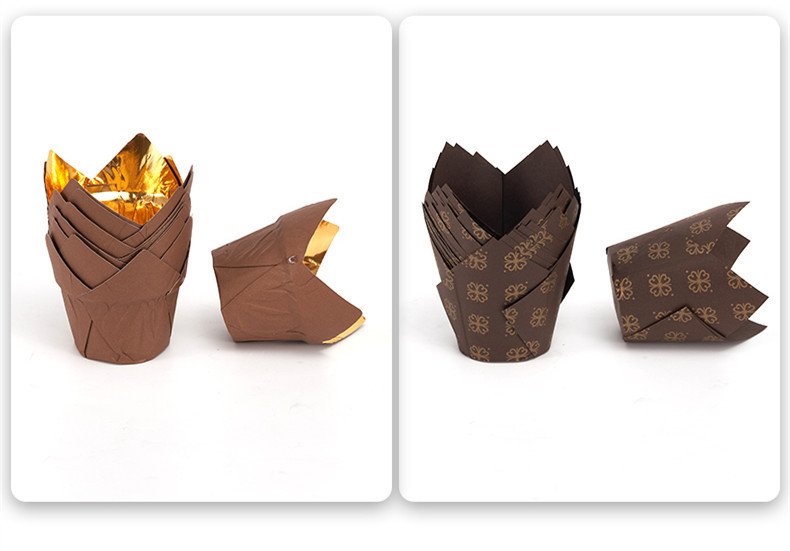 Ölbeständiger Pappbecher ideal für Muffins und Cupcakes