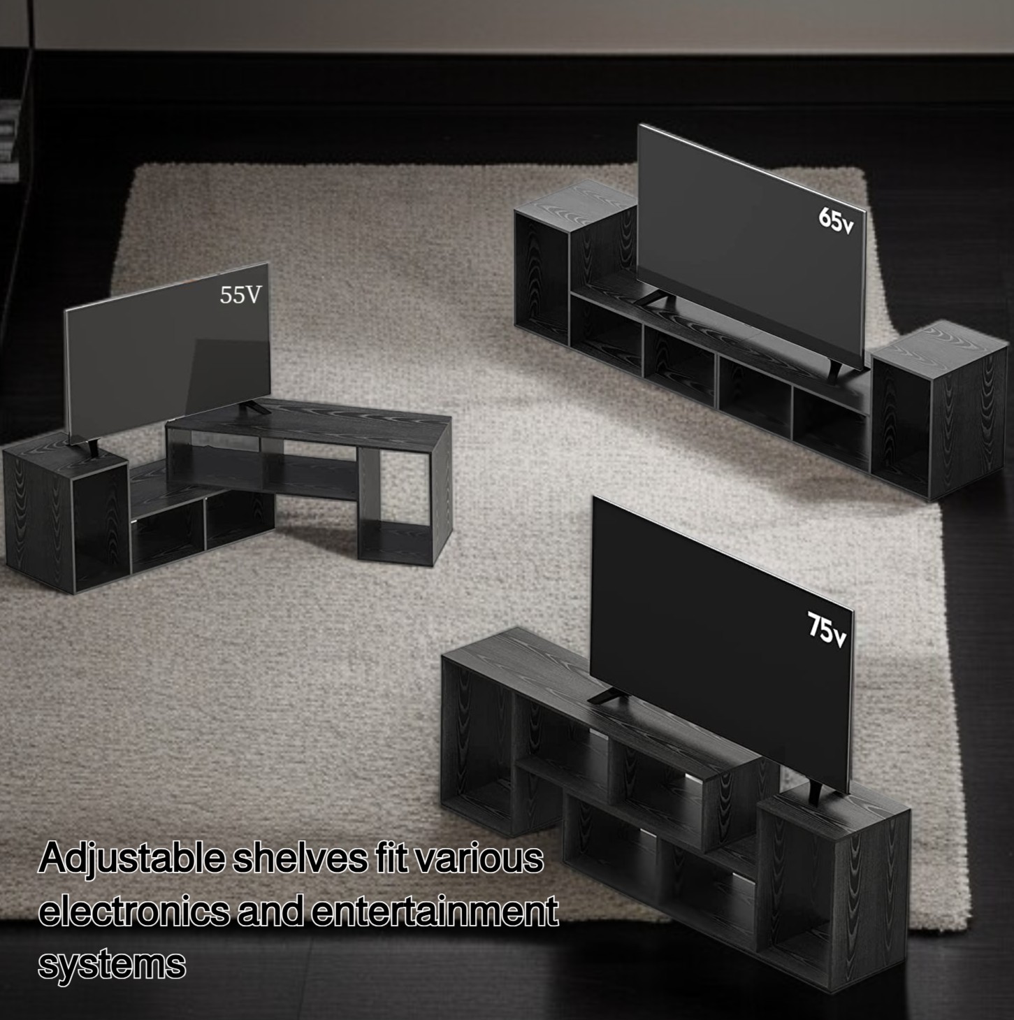 Combination TV Cabinet