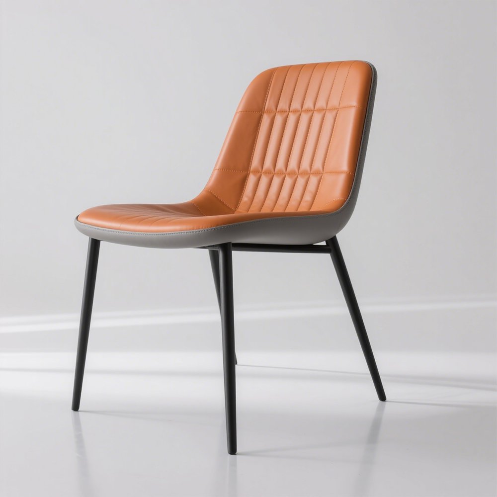 Moderní jídelní stůl a židle v jídelně