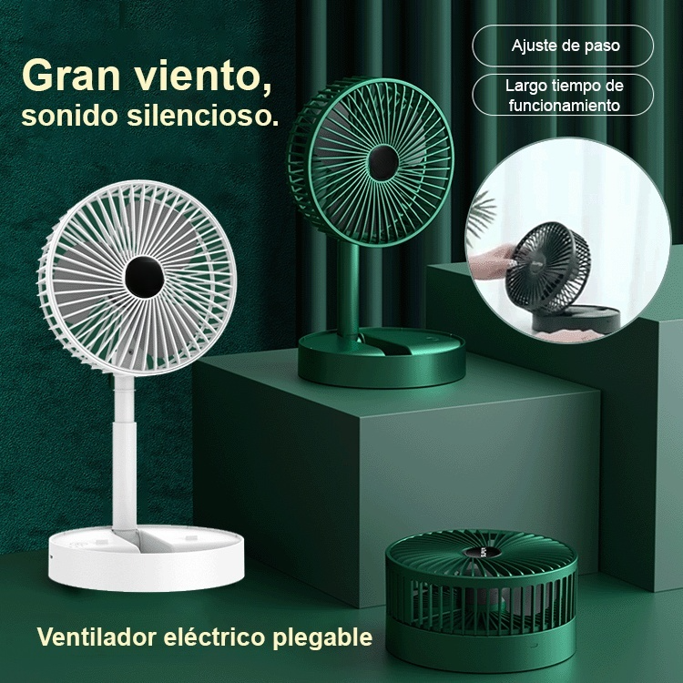 Ventilador purificador silencioso plegable