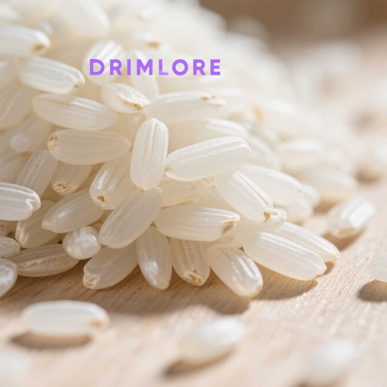 เมล็ดข้าวหวู่ชางขาวสะอาด หอมนุ่ม