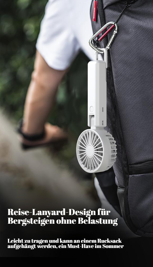 YL09 Doppelblatt-Ventilator – ideal für Reisen