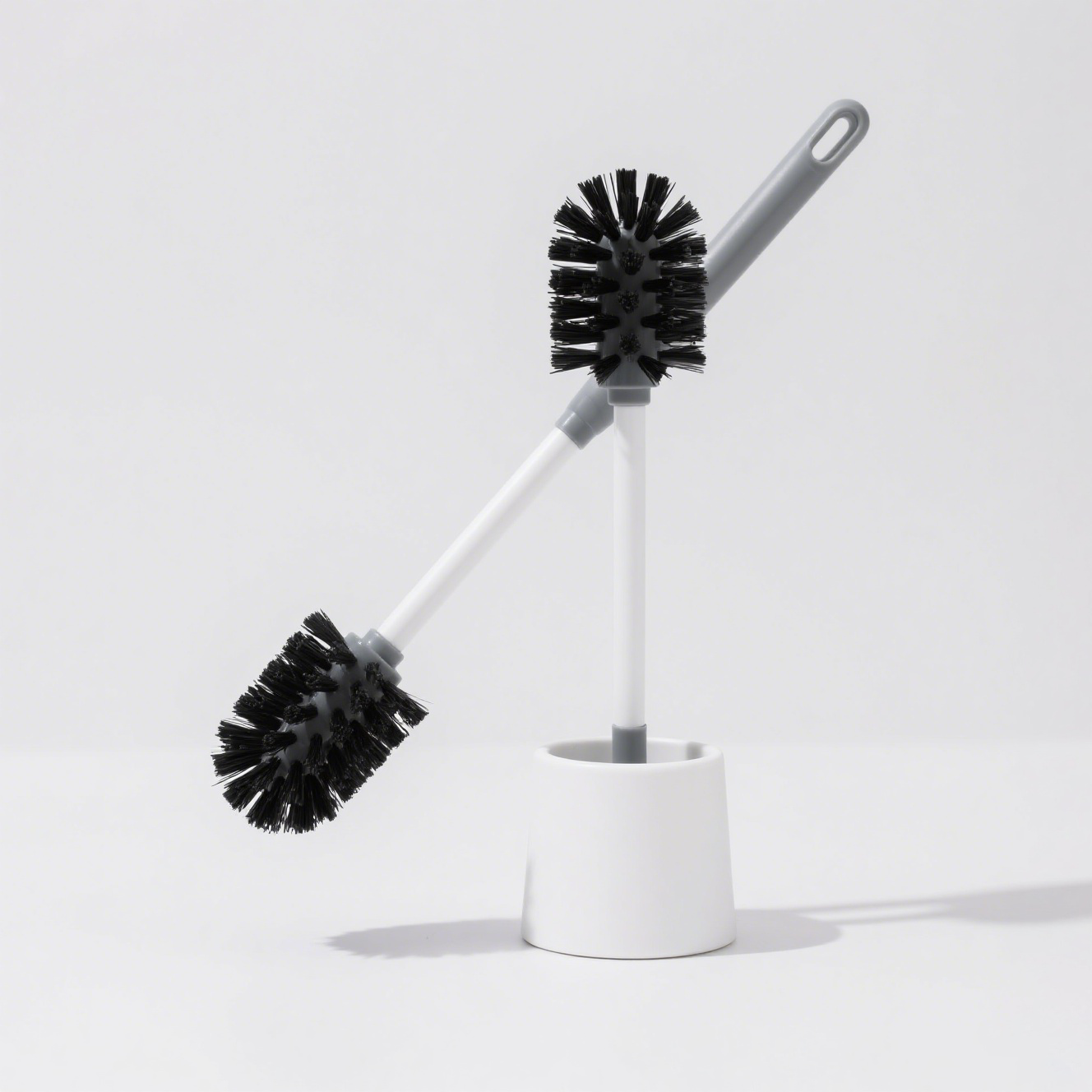 シリコン製交換可能トイレブラシ