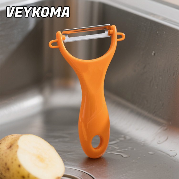 스테인리스 재질의 과일 필러