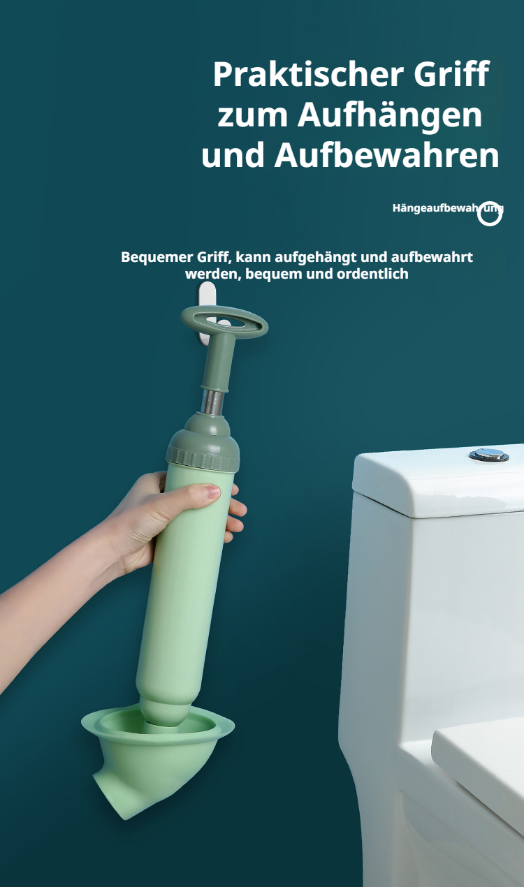 Hochwertiger Toilettenentstopfer aus robustem Material