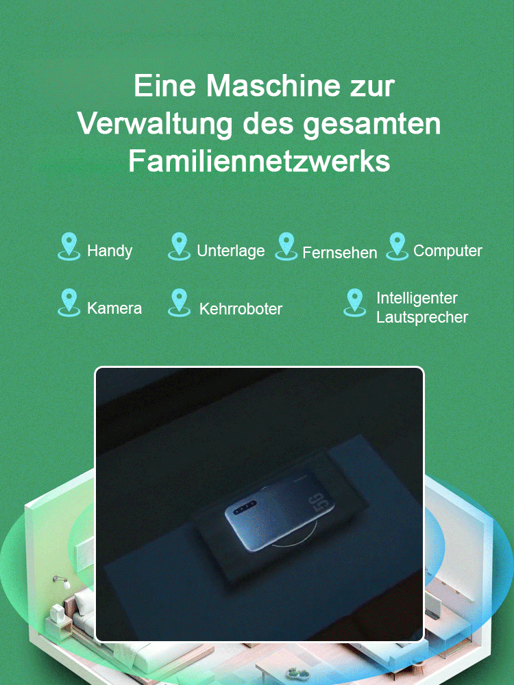 TypC Schnittstelle Farbbildschirm drahtloser wifi tragbarer Router für unterwegs