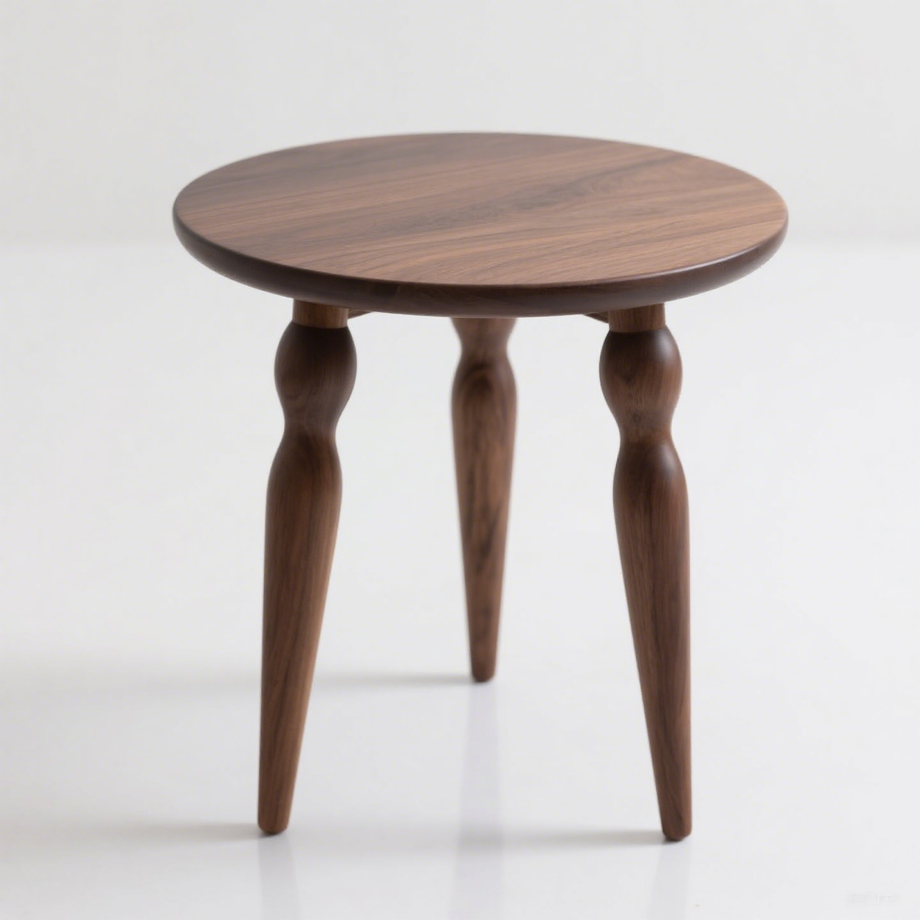 Mesa auxiliar de madera maciza para sofá, diseño sencillo