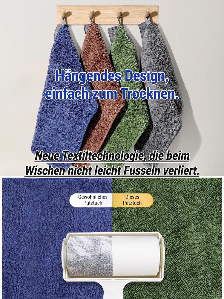 Superabsorbierend】Schnell trocknendes, spurenfreies Handtuch
