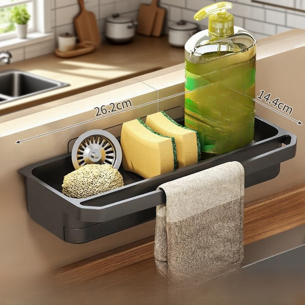 펀치 없는 접시걸레 배수대