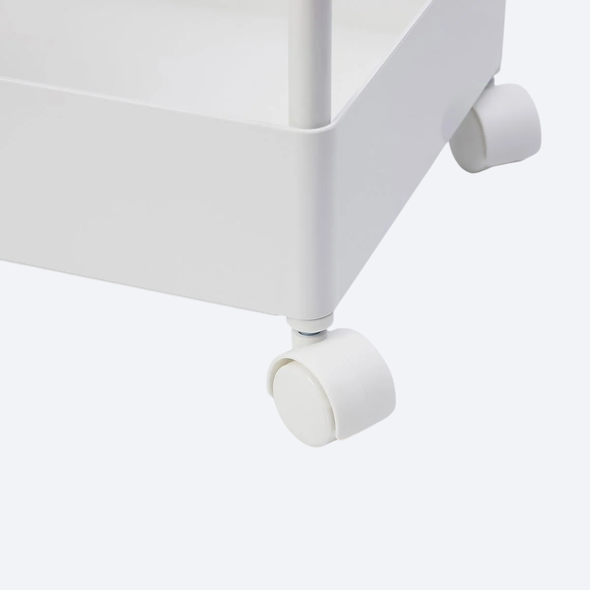 욕실용 바퀴 달린 다층 수납 선반