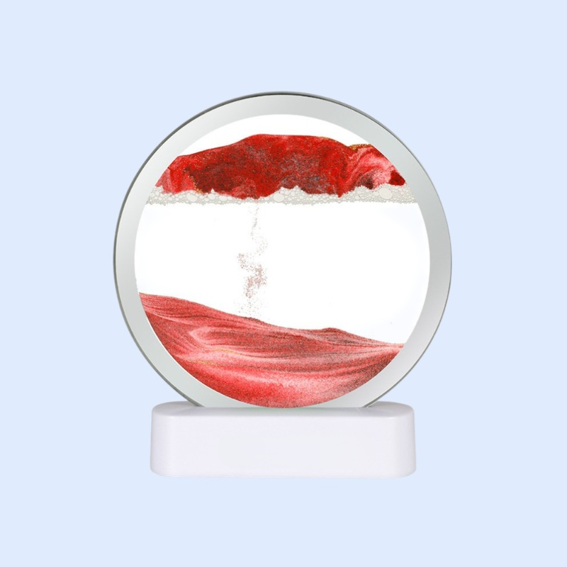 Bedroom desktop sand painting night light