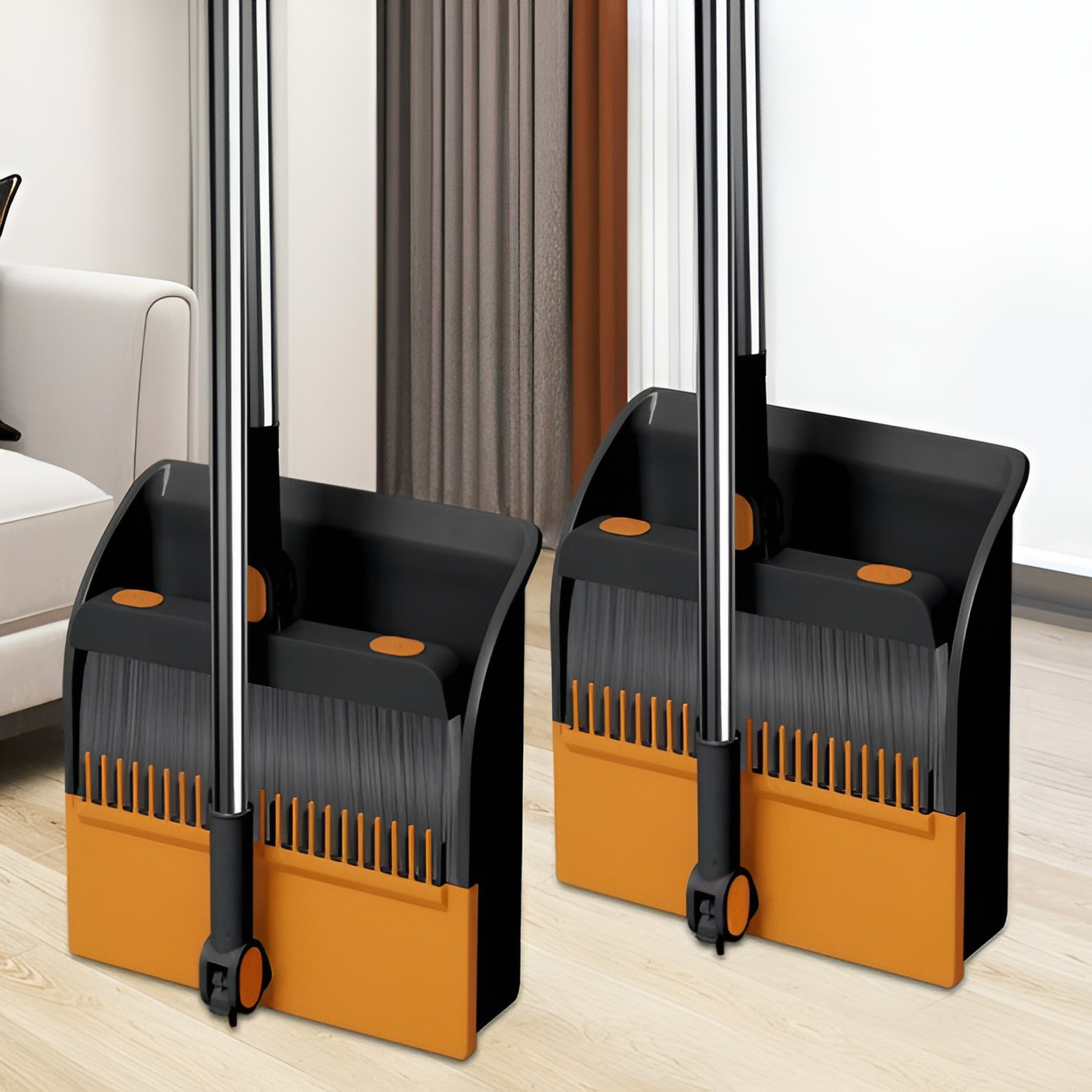 ほうき 家庭用 高品質 ちりとり コンビネーションセット ちりとりセット 柔らかい毛のほうき 掃除用ほうき 卸売