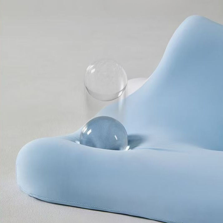 多功能記憶棉冰絲趴睡枕