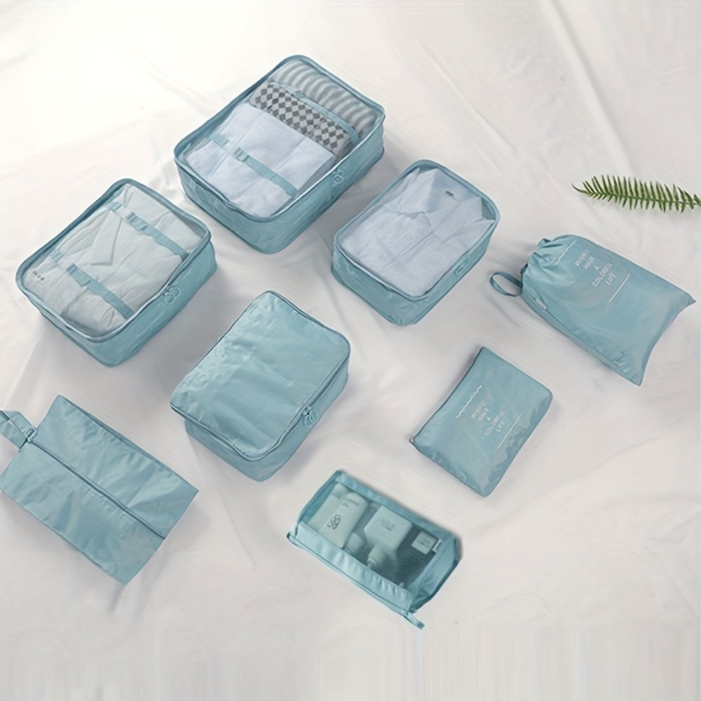 Travel portable clothes storage bags in different sizes