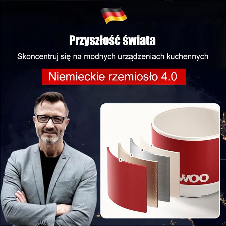 Składany uchwyt wielofunkcyjny elektryczny garnek grzewczy