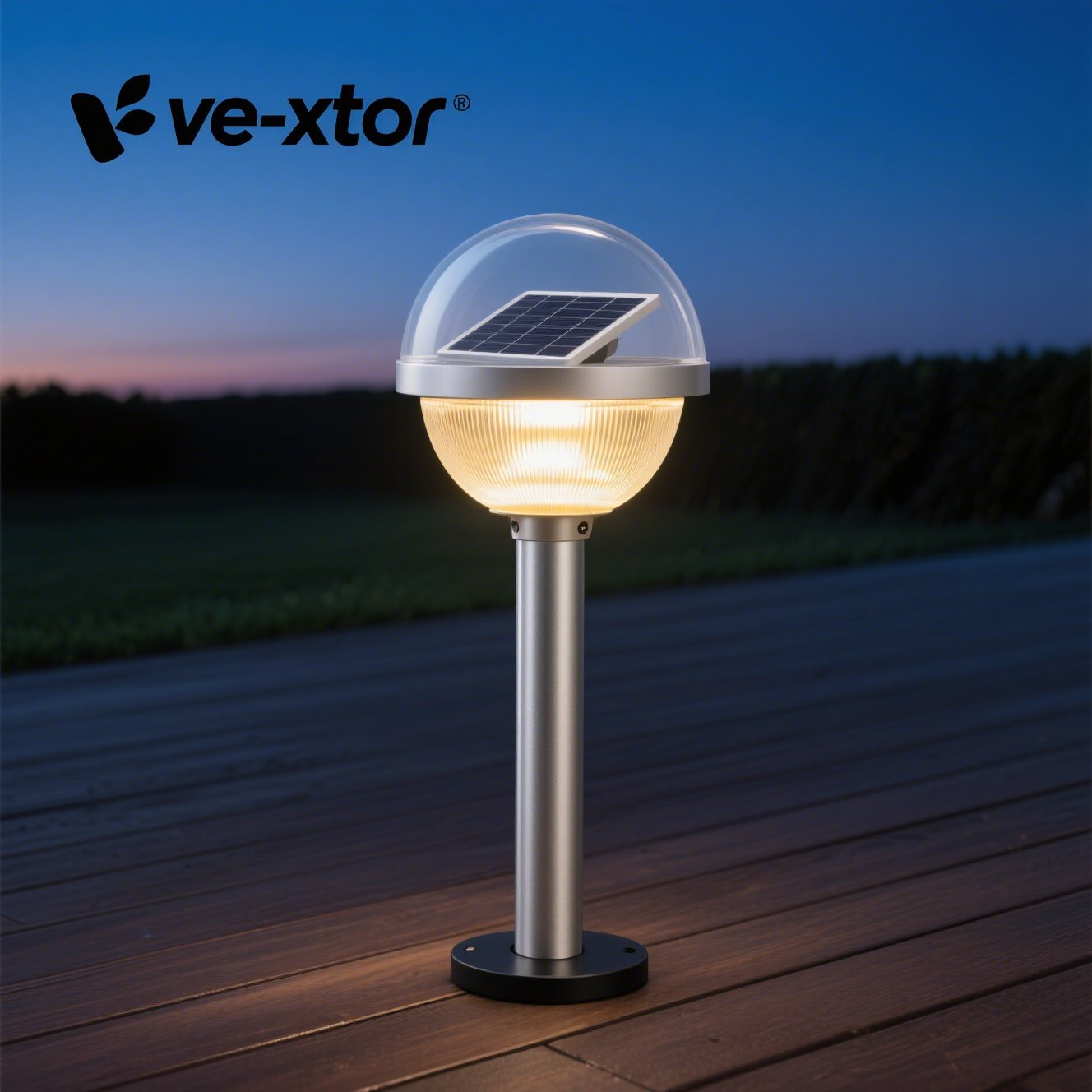 Luces solares para jardín