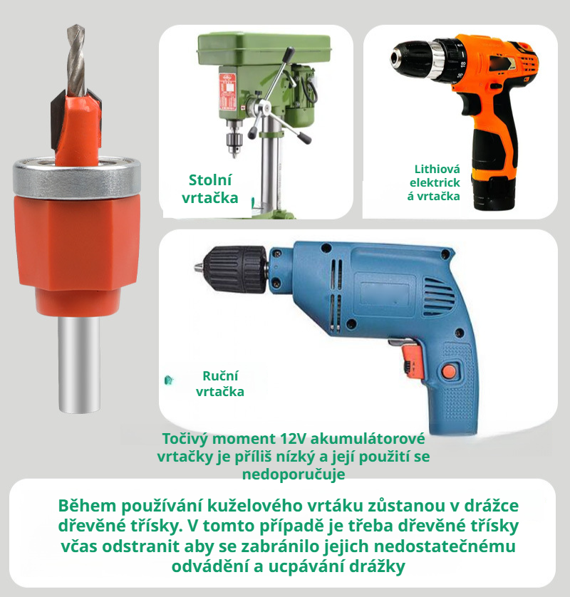 Ergonomické kleště pro pohodlné používání