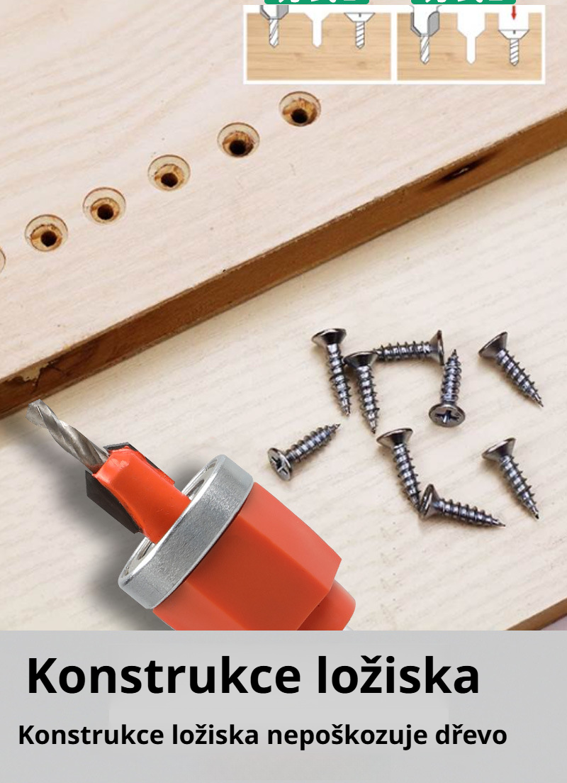 Zahlubovací vrtáky v akci při práci se dřevem