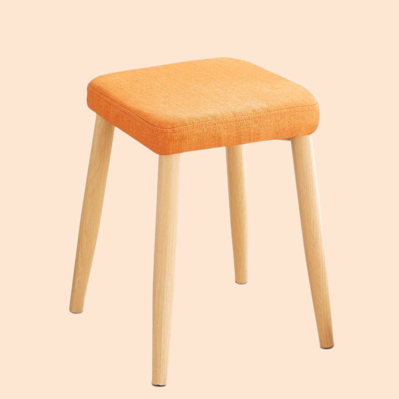 ソフトパッド家庭用モダンでシンプルな折りたたみ可能なスクエアスツール