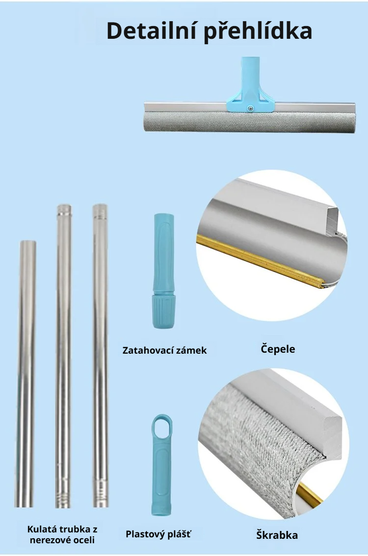 Jednoduché použití teleskopického nástroje na chlupy