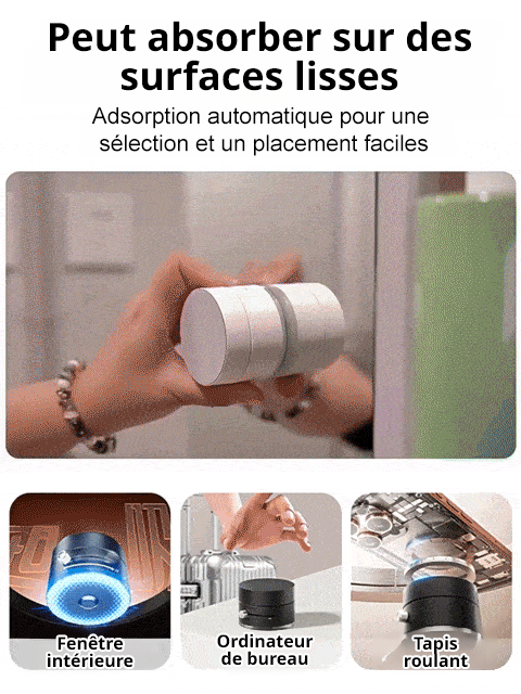 Support de téléphone magnétique pour voiture avec verrouillage coulissant