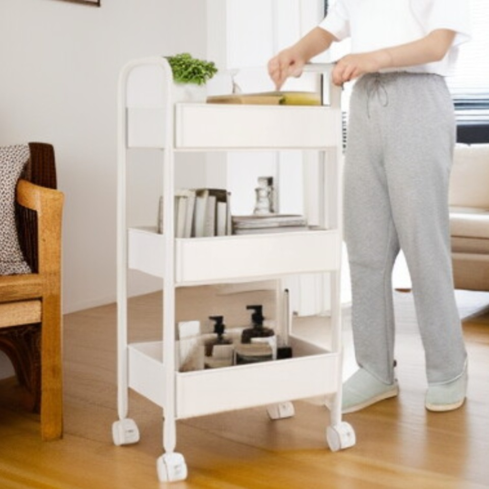 트롤리 보관 선반