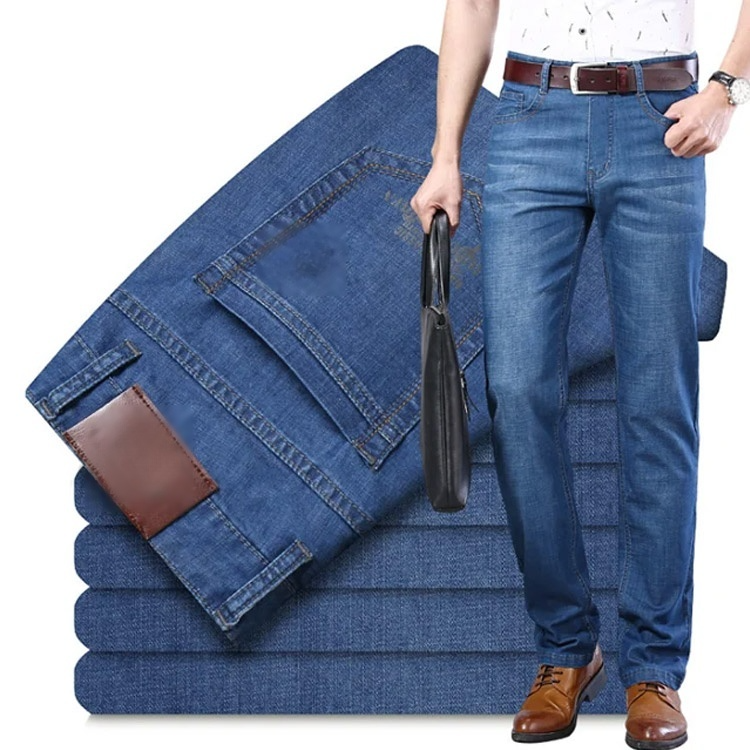 Ultradünne elastische Jeans für Herren