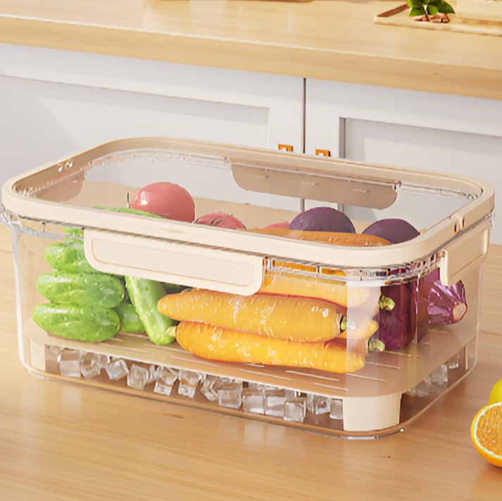 손잡이가 달린 신선도 유지 보관함