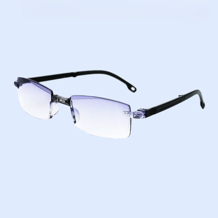 중장년층 및 노년층을 위한 고화질 블루라이트 차단 및 자동 조절 안경