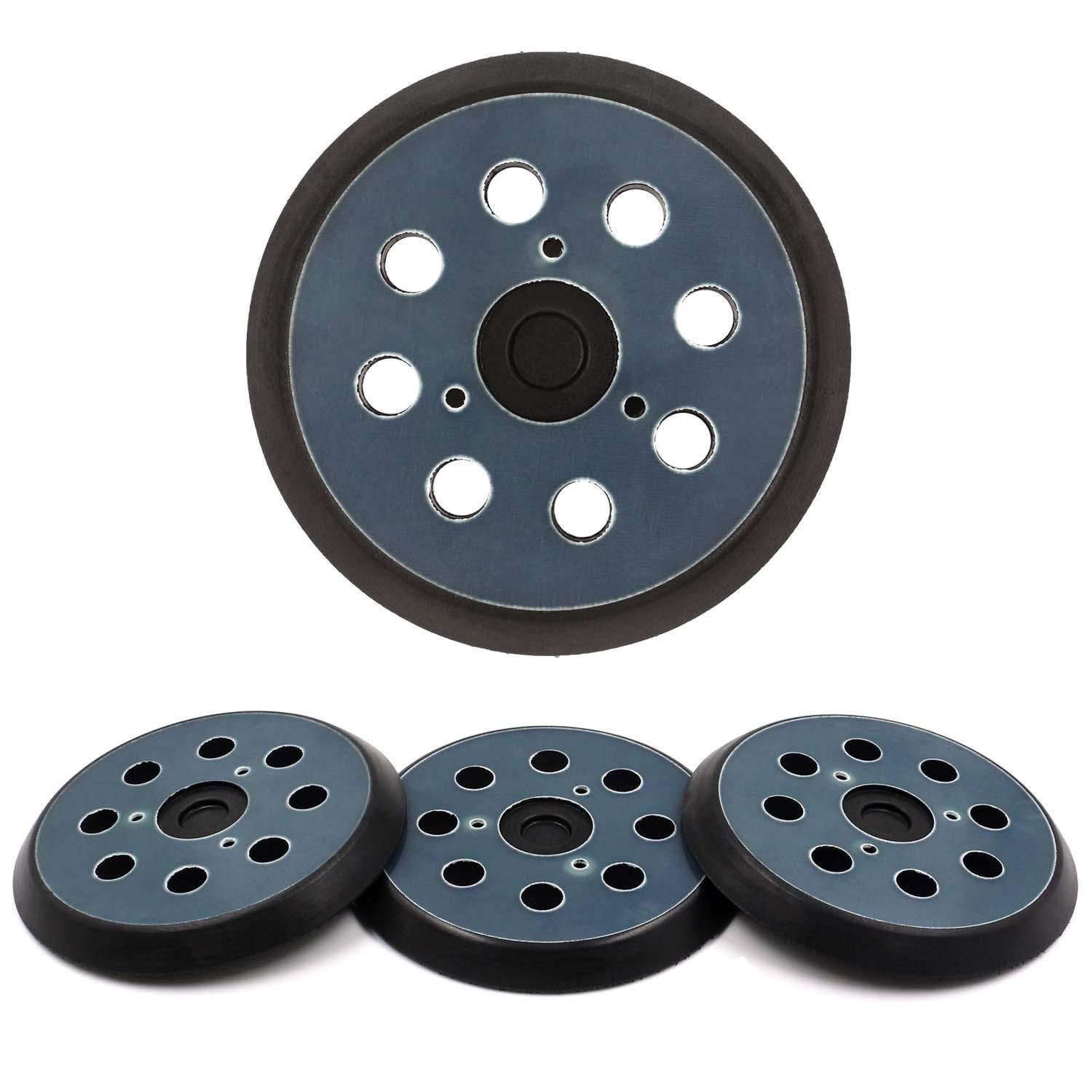 5 inch 8 holes pneumatic sander tray electric polisher base tray sanding disc self-sander sticky tra