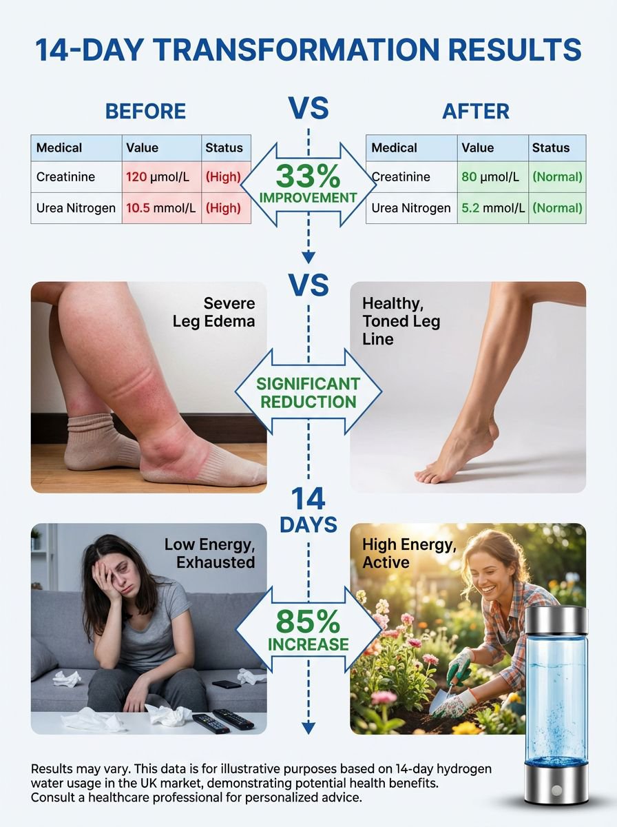 "Complete Cure for Kidney Disease" Kidney Care Hydrogen-Rich Water Cup
