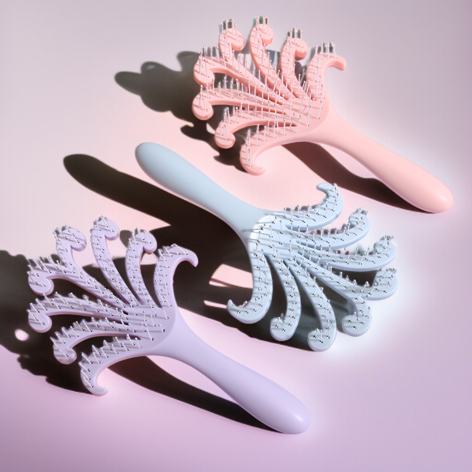 Octopus styling comb