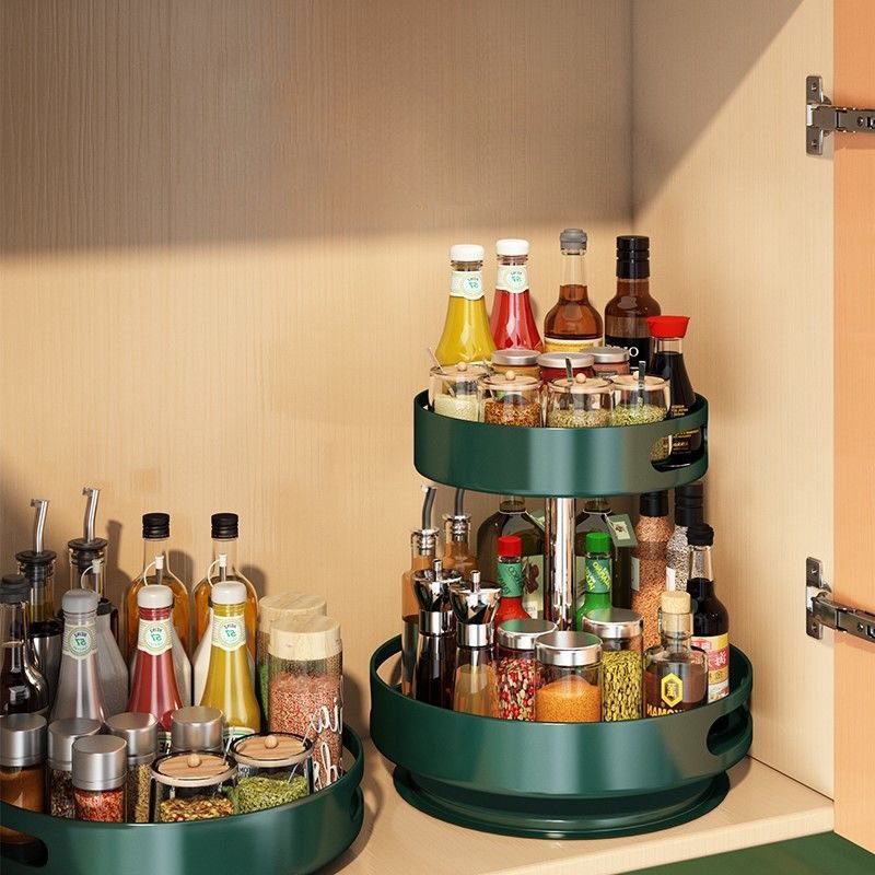 Vícevrstvý otočný kuchyňský stojan na koření