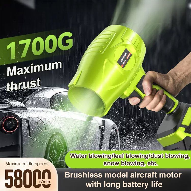 Speed regulating storm machine handheld turbine fan