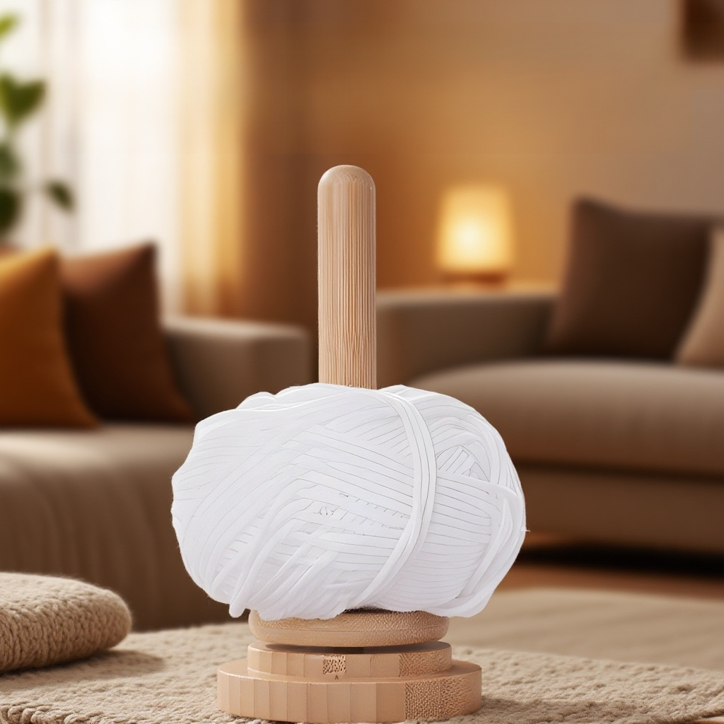 家用可旋轉毛線收納架