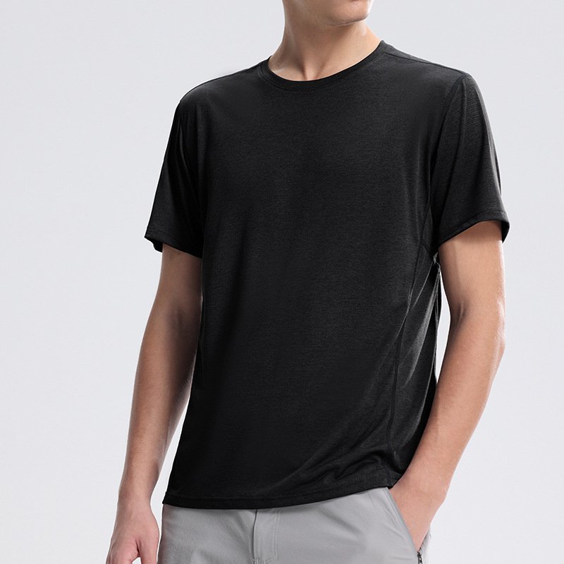 メンズ ランニング クルーネック 夏 新作 スポーツ 半袖