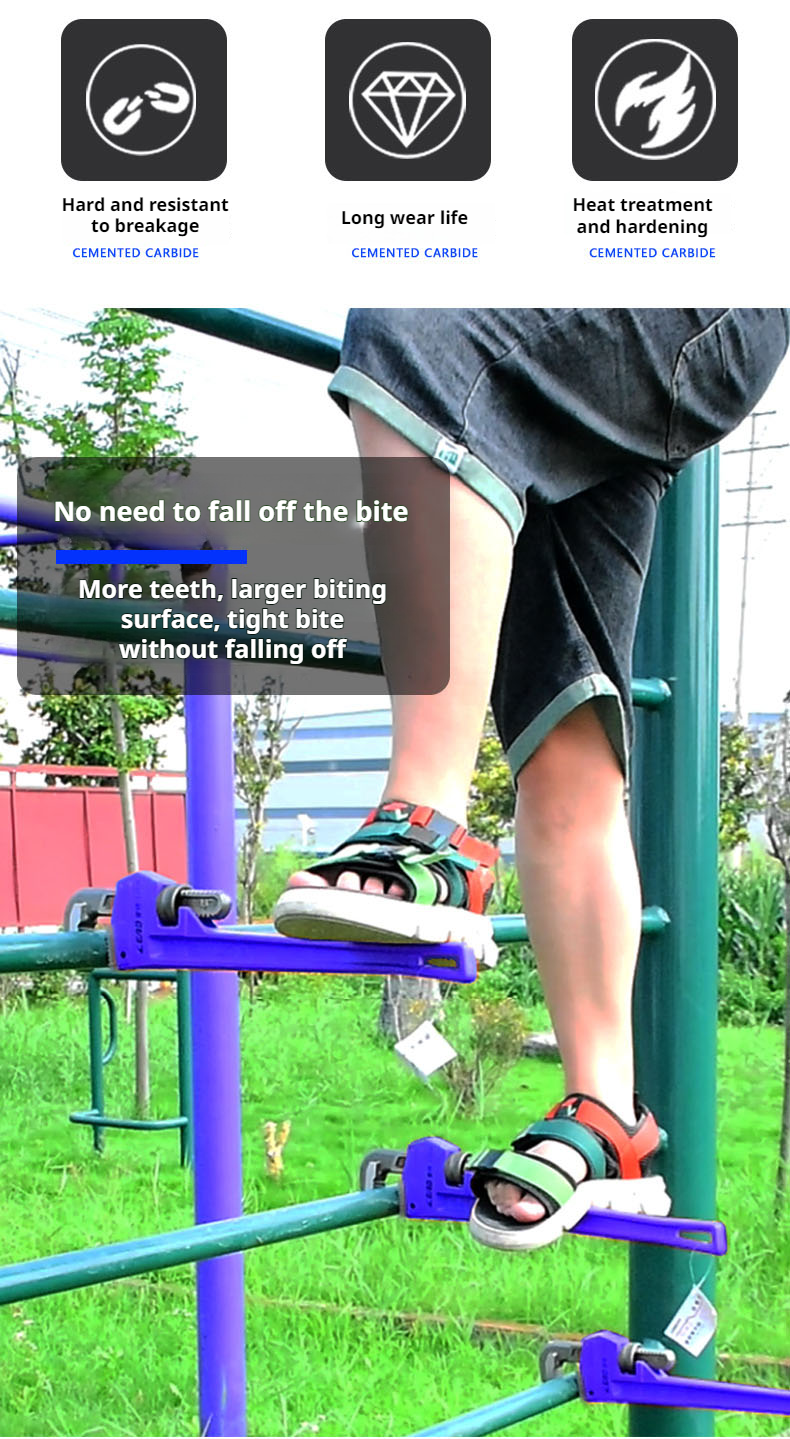 Ergonomic handle Ruier pipe pliers