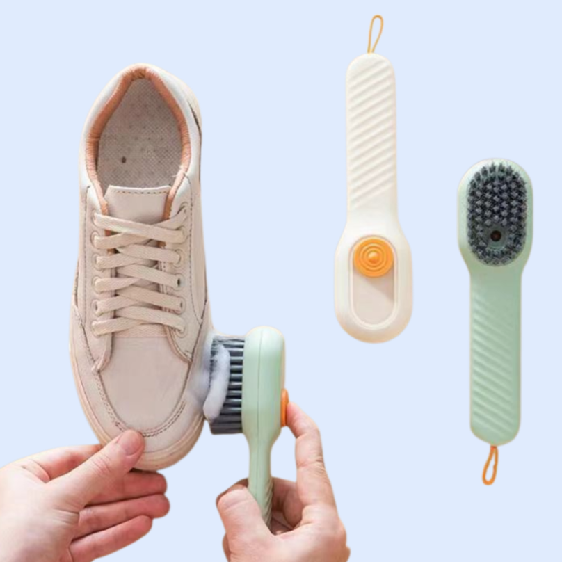 인조모 다기능 액체 신발 브러쉬