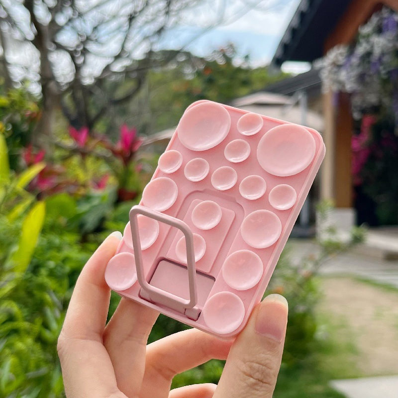 다양한 색상의 실리콘 핸드폰 거치대