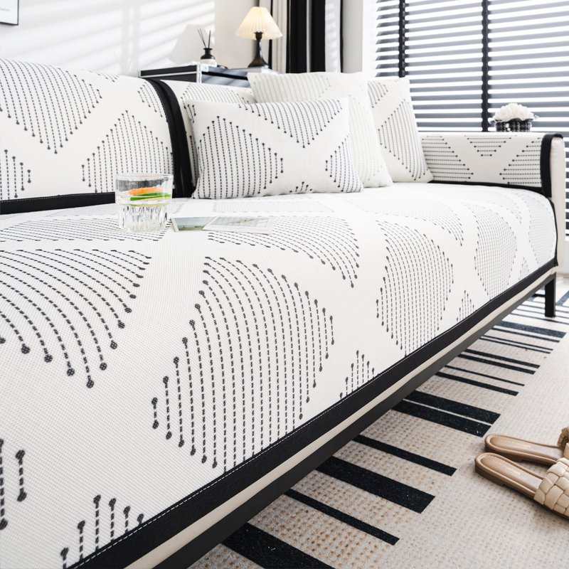 Nonslip ice silk cooler cream cool summer anticolor loss cooler sofa cushion cover towel cooler