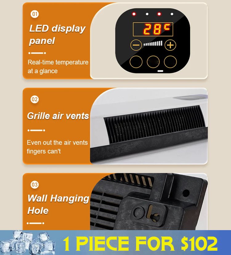 Wall-mounted Heating and Cooling Air Conditioner